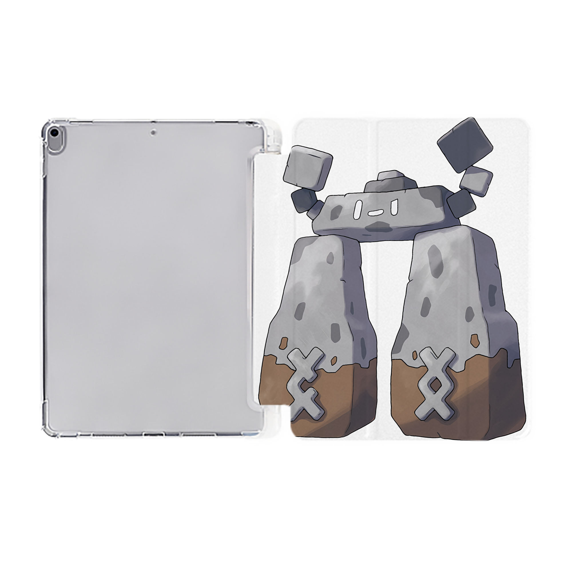 （画像用） ポケットモンスター Pokémon IPad ケース ペン収納付き 三つ折りスタンド PUレザー×シリコン 対応機種9.5/10.5/10.9インチ
